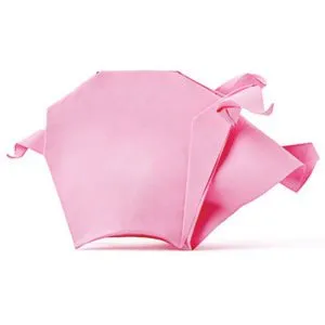 origami pig